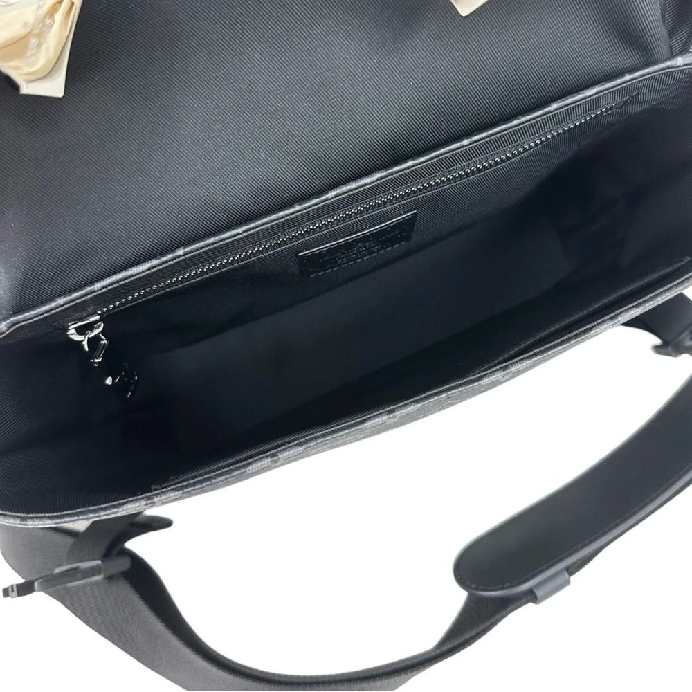 Louis Vuitton Men’s Messenger Voyage Pm Shoulder Bag Monogram Eclipse Black Gray - Picture 2 of 9